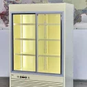 Вертикальная шкаф-витрина "ВВ-1000 купе GRAND пристенный" 1360*2000*610